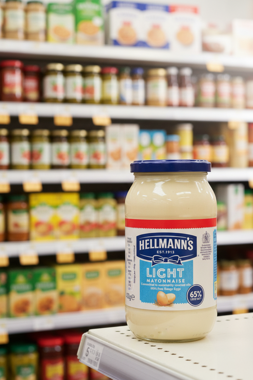 12 x Hellmann's  Mayonnaise Light 400 G