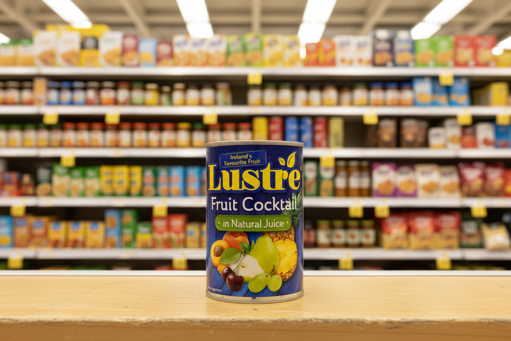 12 x Lustre Fruit Cocktail In Natural Juice 410G