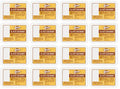 16 x Gem Glacé Cherries 100G