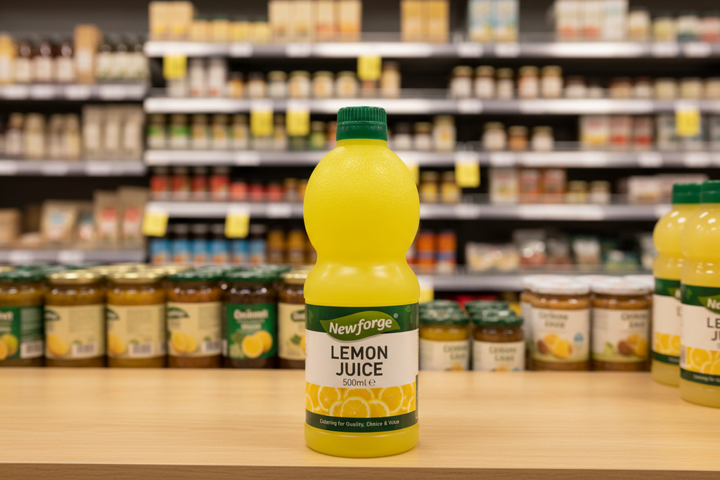 12 x Newforge Lemon Juice 500Ml