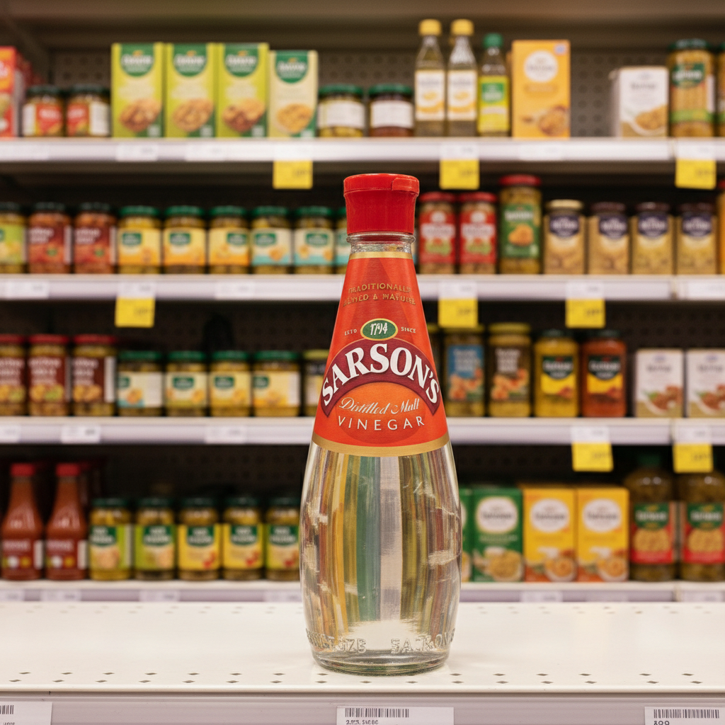 12 x Sarson's Distilled Malt Vinegar 250Ml