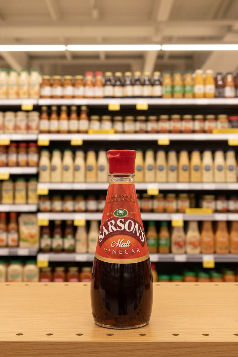 12 x Sarson's Malt Vinegar 250Ml