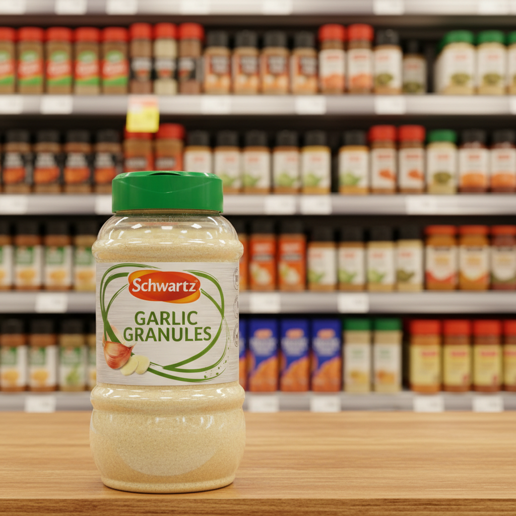 Schwartz Garlic Granules 620G