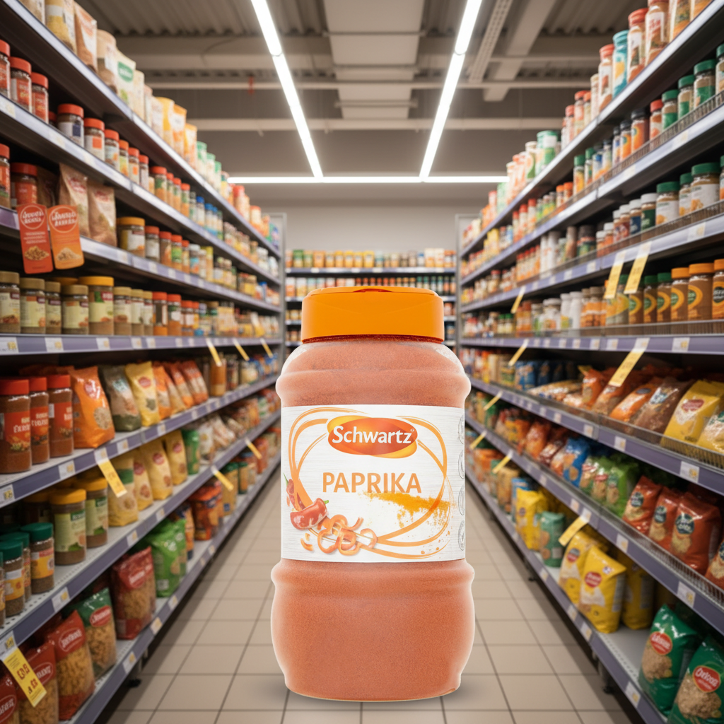 6 x Schwartz Paprika 425G