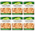 6 x Newforge Tuna Chunks In Brine 800G