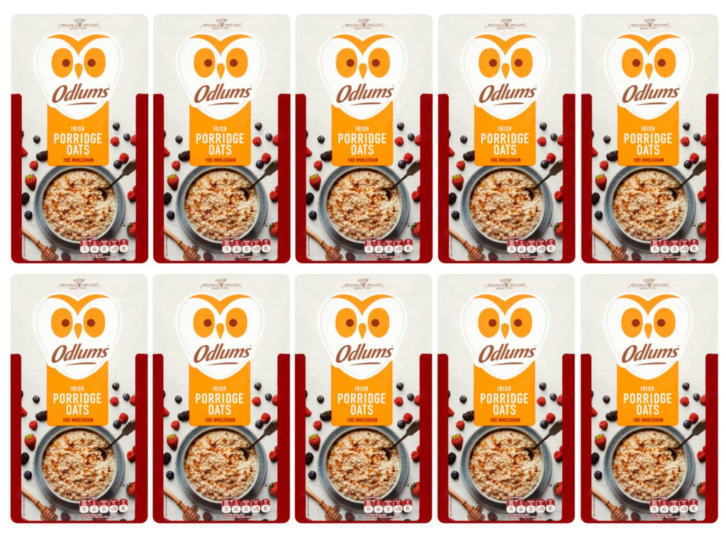 10 x Odlums Irish Porridge Oats 1.5Kg 50% Extra Free