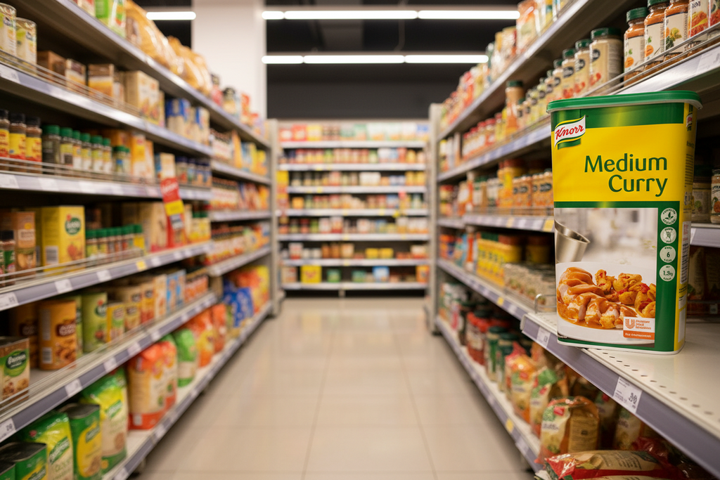 Knorr Gluten Free Medium Curry Sauce Mix 6L