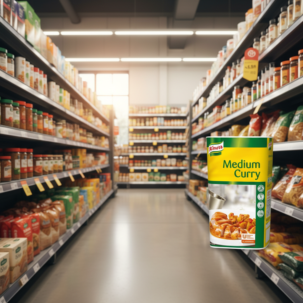 Knorr Gluten Free Medium Curry Sauce Mix 6L