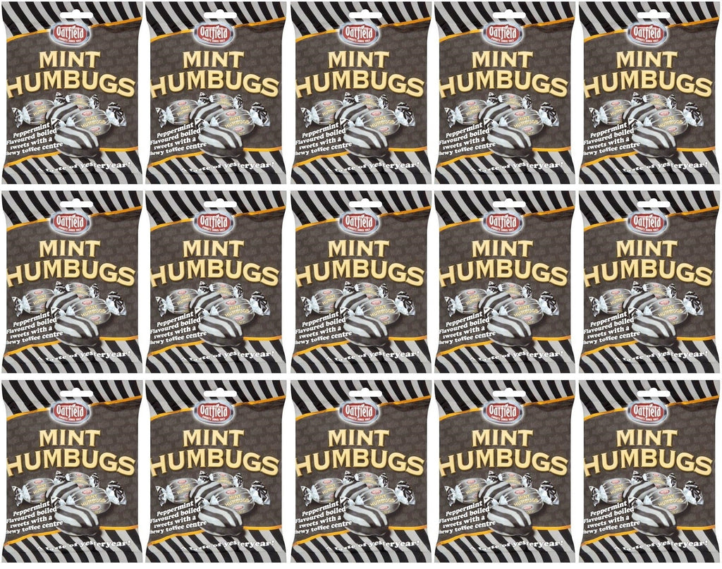 15 x Oatfield Mint Humbugs150G