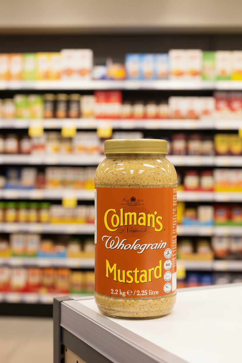 2 x Colman's Wholegrain Mustard 2.25L