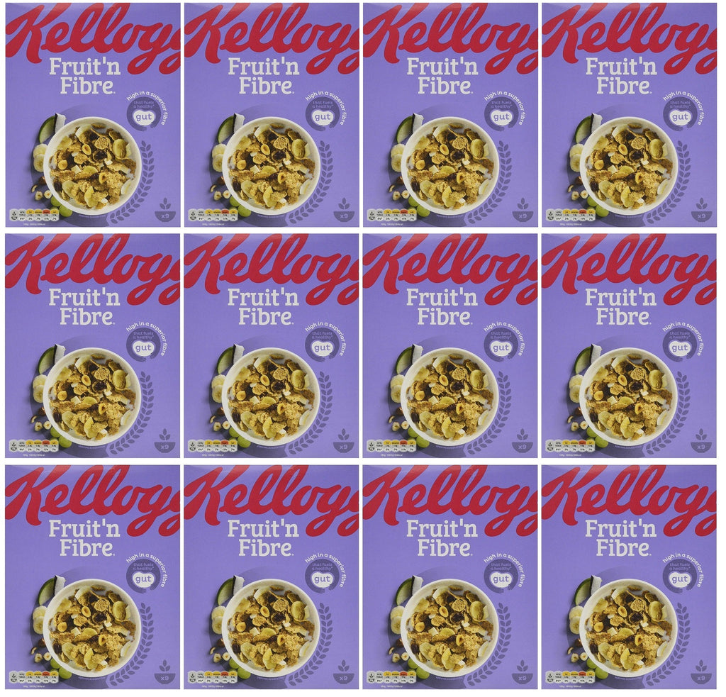 12 x Kellogg's Fruit  N Fibre 375G