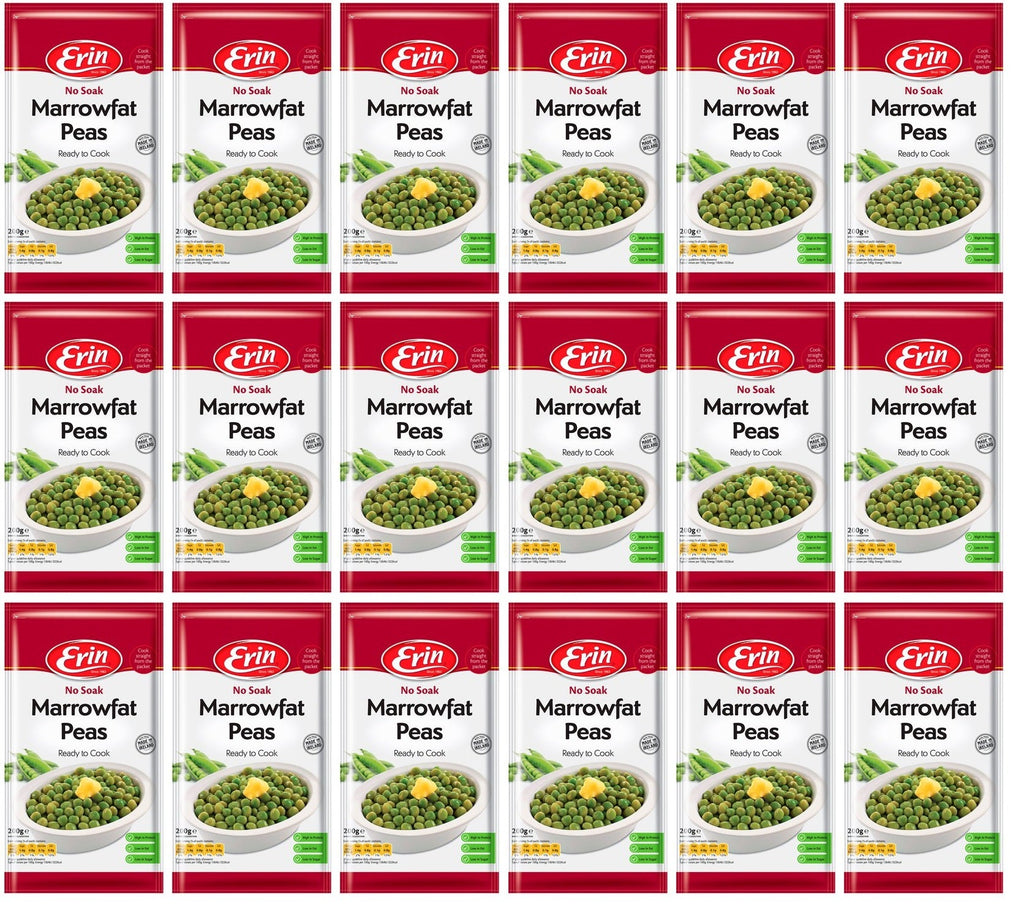 18 x Erin No Soak Marrowfat Peas 200G