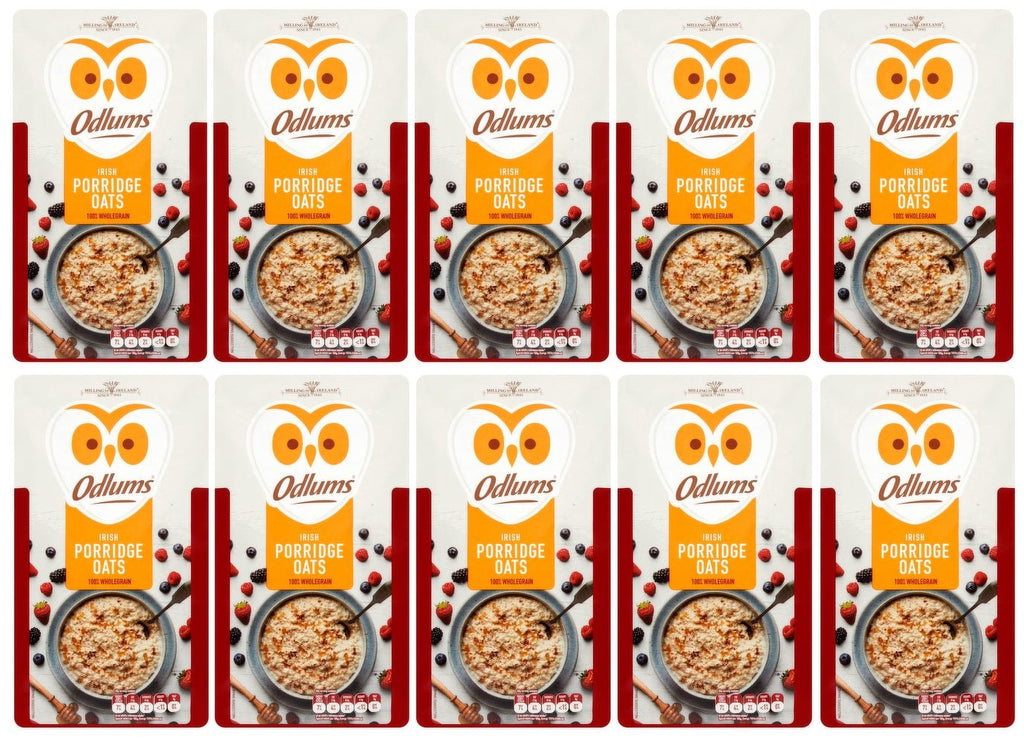 10 x Odlums Irish Porridge Oats 1.5Kg