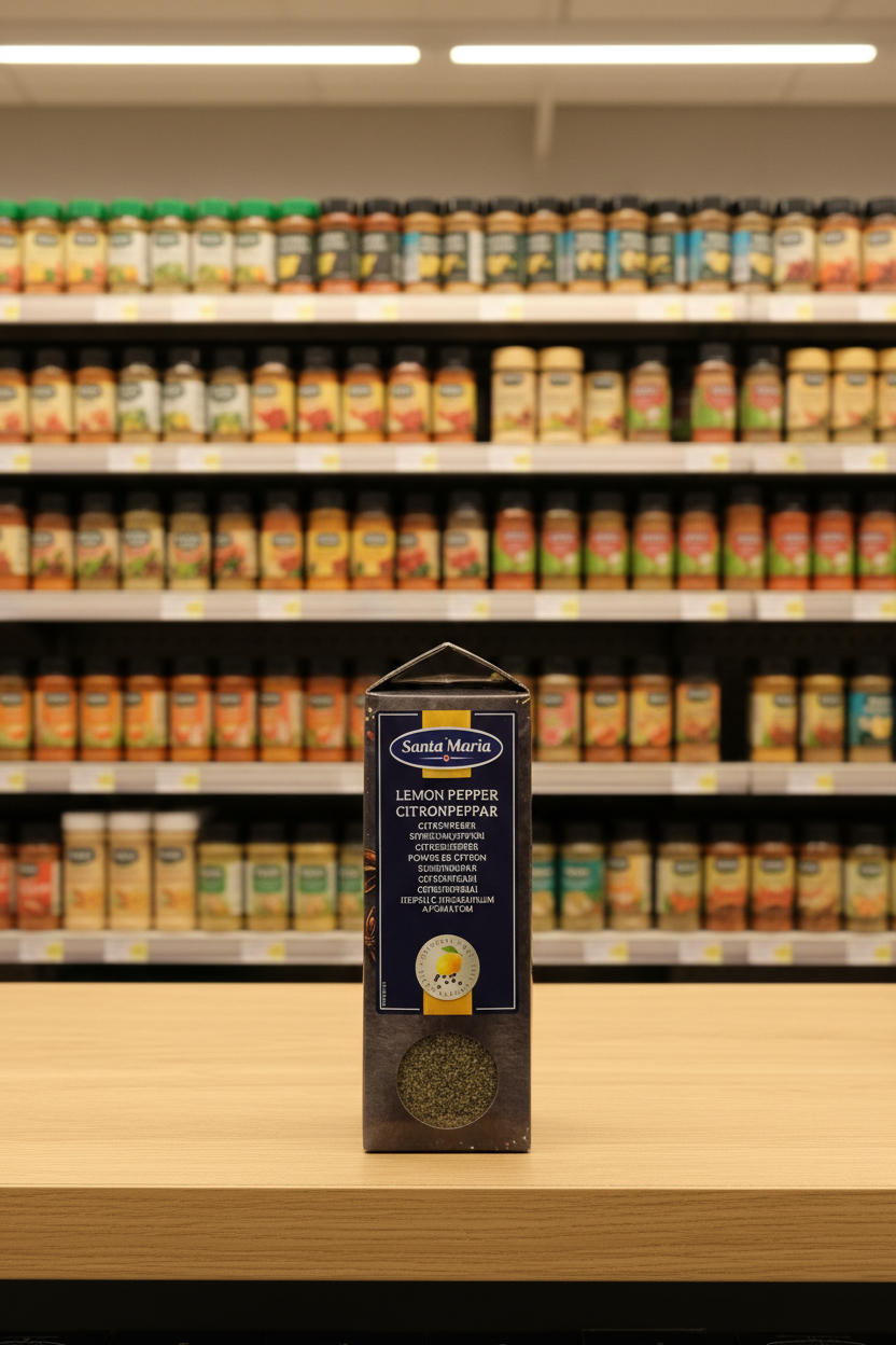 6 x Santa Maria Lemon Pepper 750G