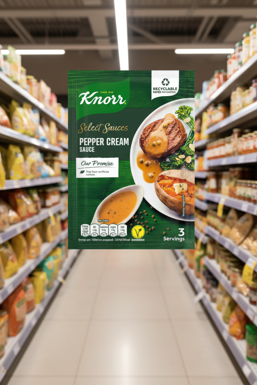 16 x Knorr Select Sauces Pepper Cream Sauce 38G