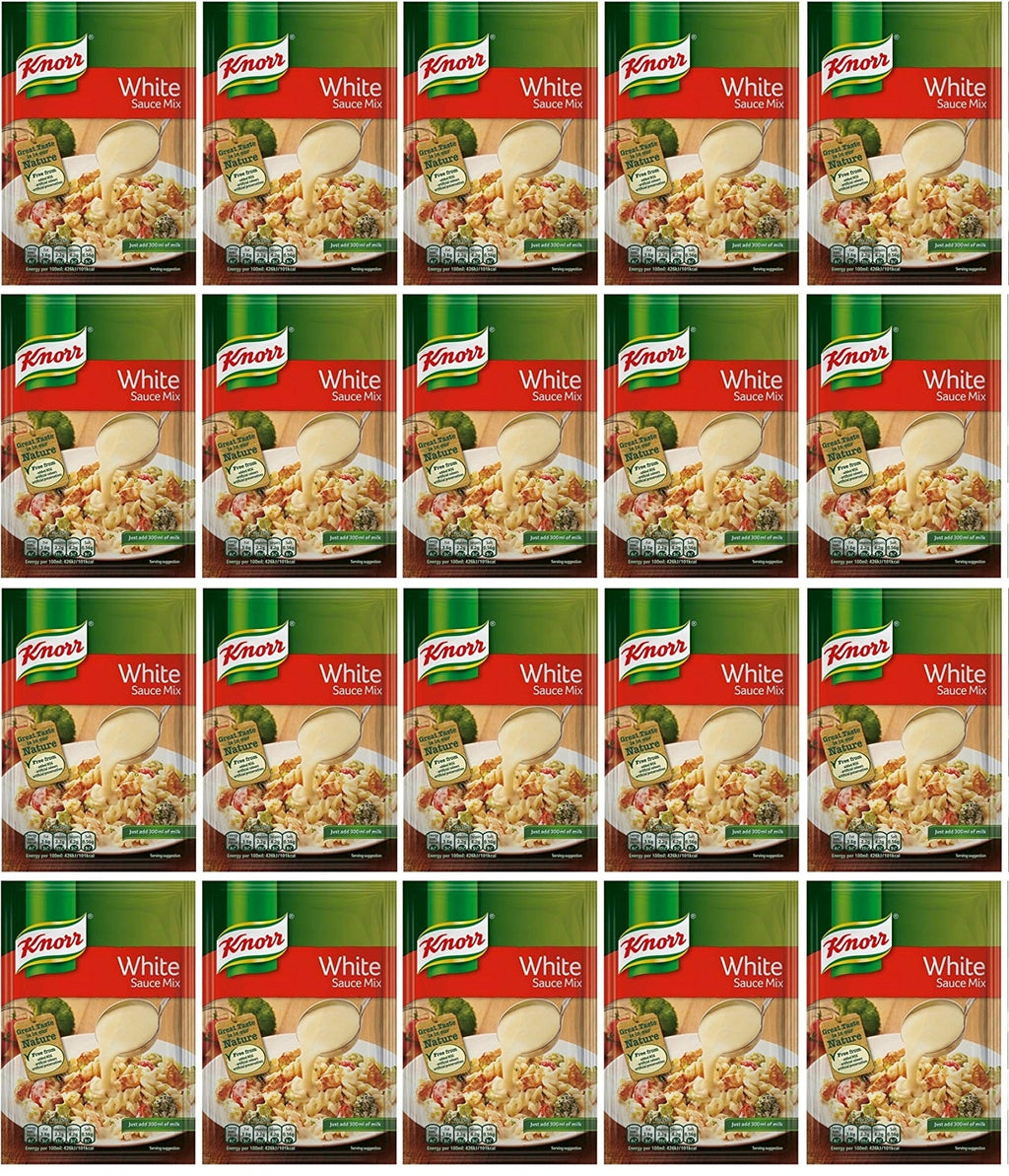 20 x Knorr White Sauce Mix 25G