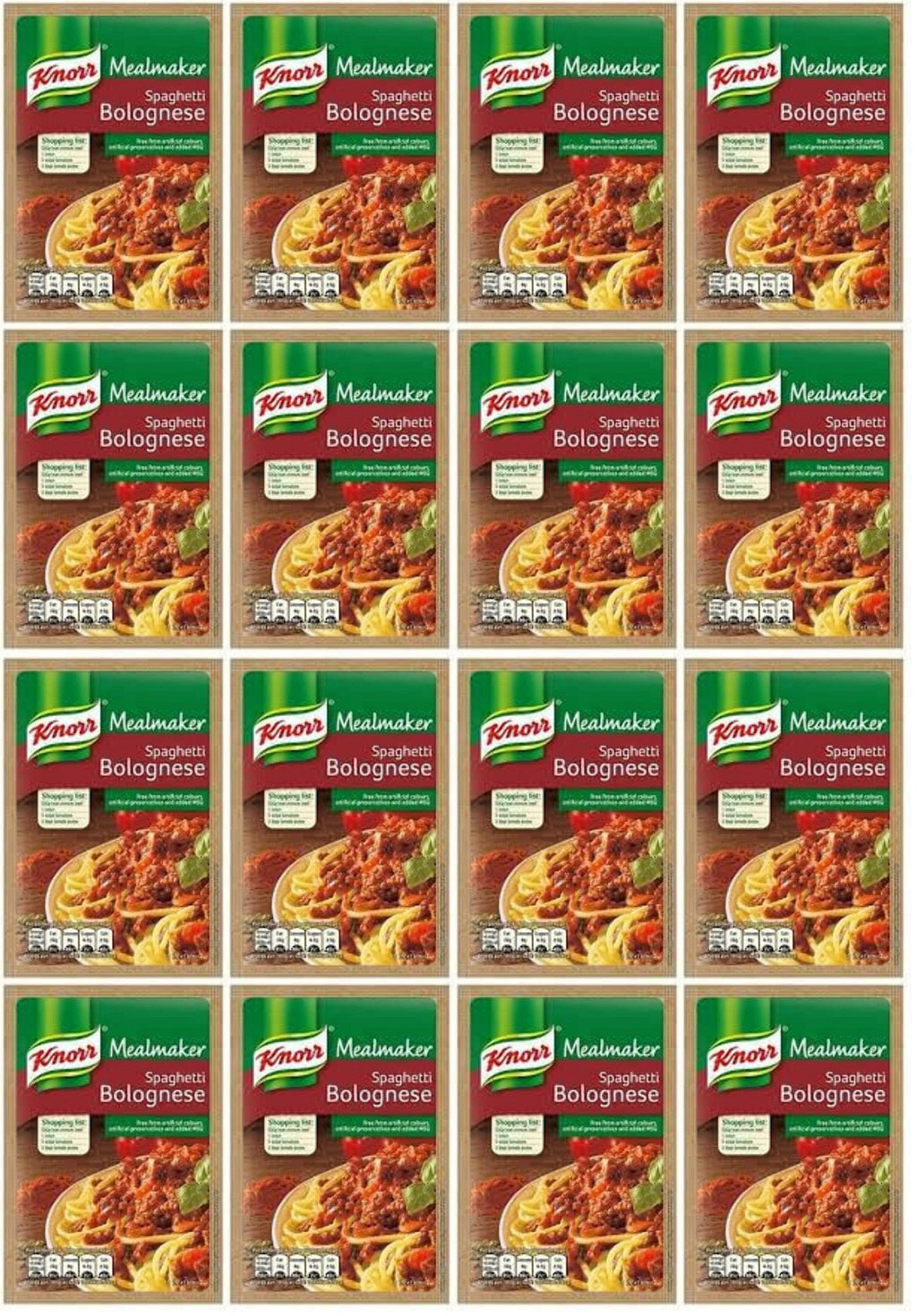 16 x Knorr Mealmaker Spaghetti Bolognese 47G