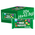 20 x Rowntree's Fruit Pastilles Vegan Friendly Sweets Multipack 42.8G 4 Pack