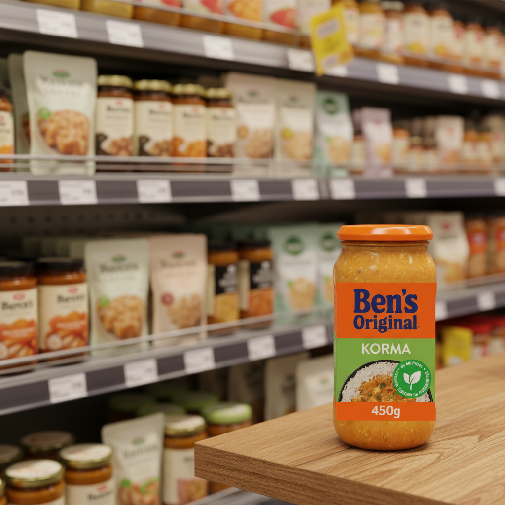 6 x Bens Original Korma Sauce 450G