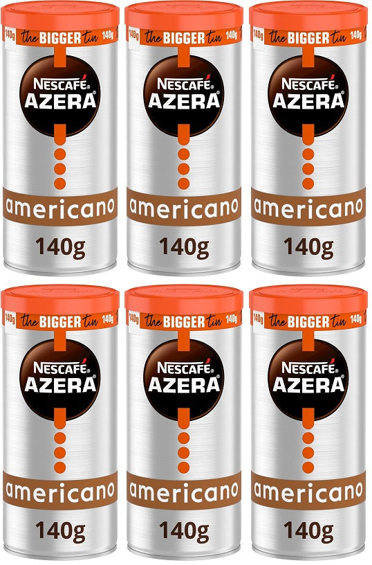 6 x Azera Americano 140G