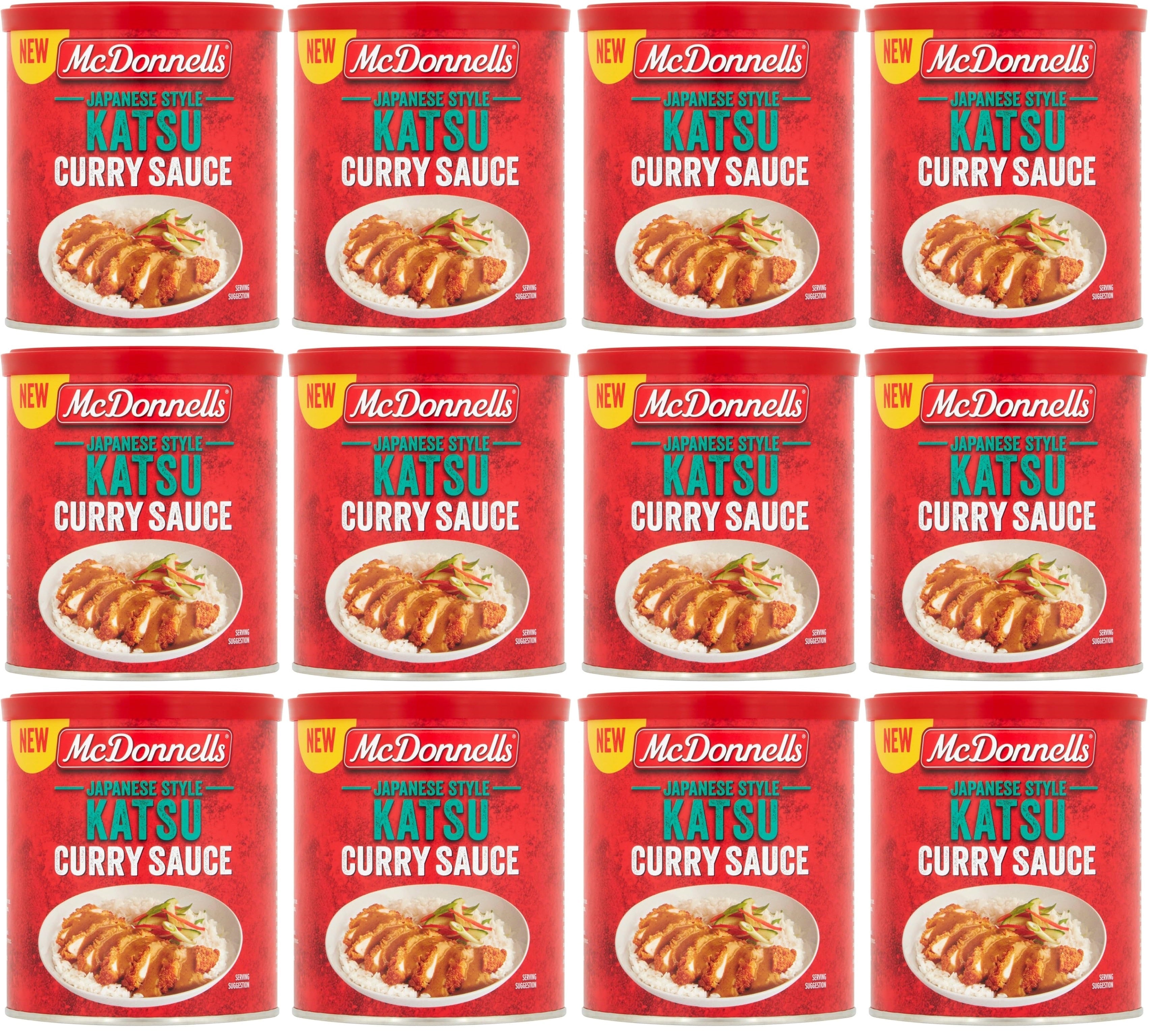 12 x Mcdonnells Katsu Curry Sauce 200G