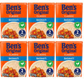 6 x Ben's Original Basmati Microwave Rice 220G
