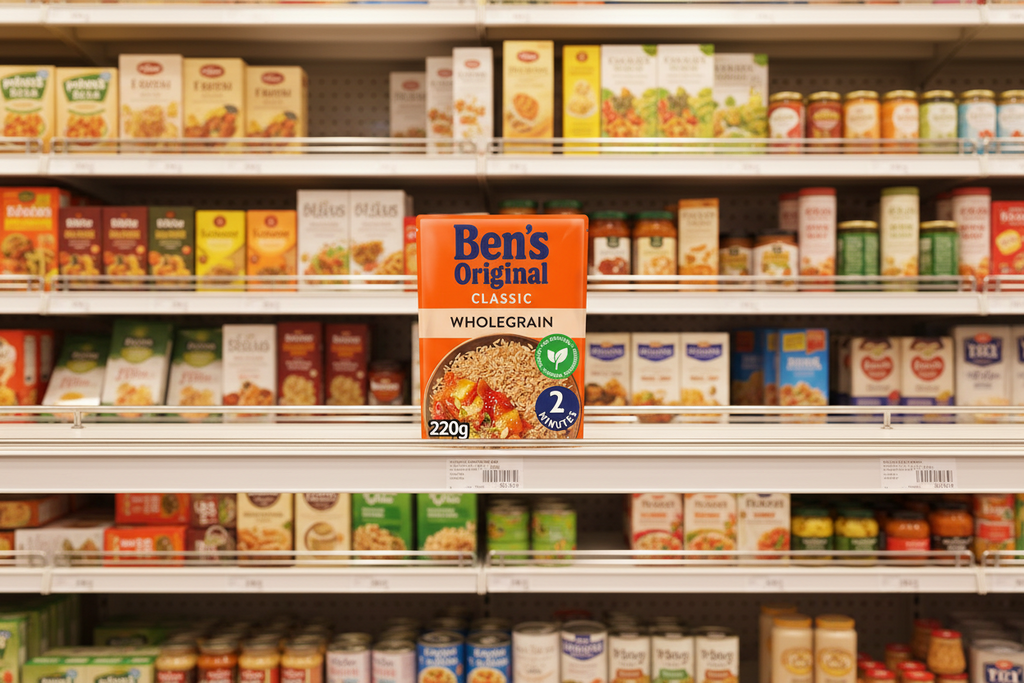 6 x Ben's Original Classic Wholegrain 220G