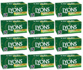 12 x Lyons 40 Gold Blend Biodegradable Tea Bags 116G