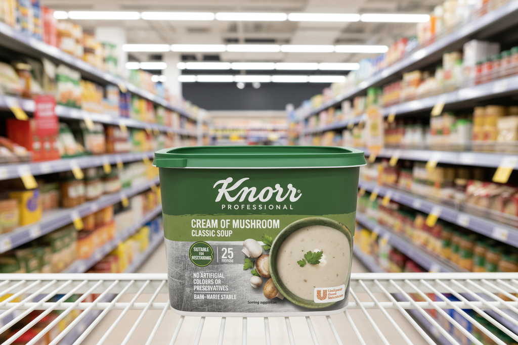 Knorr Professional Classic Cream Of Mushroom Soup 25 Port