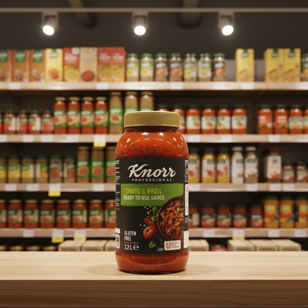 2 x Knorr Professional Tomato & Basil Concentrated Sauce 1.1L