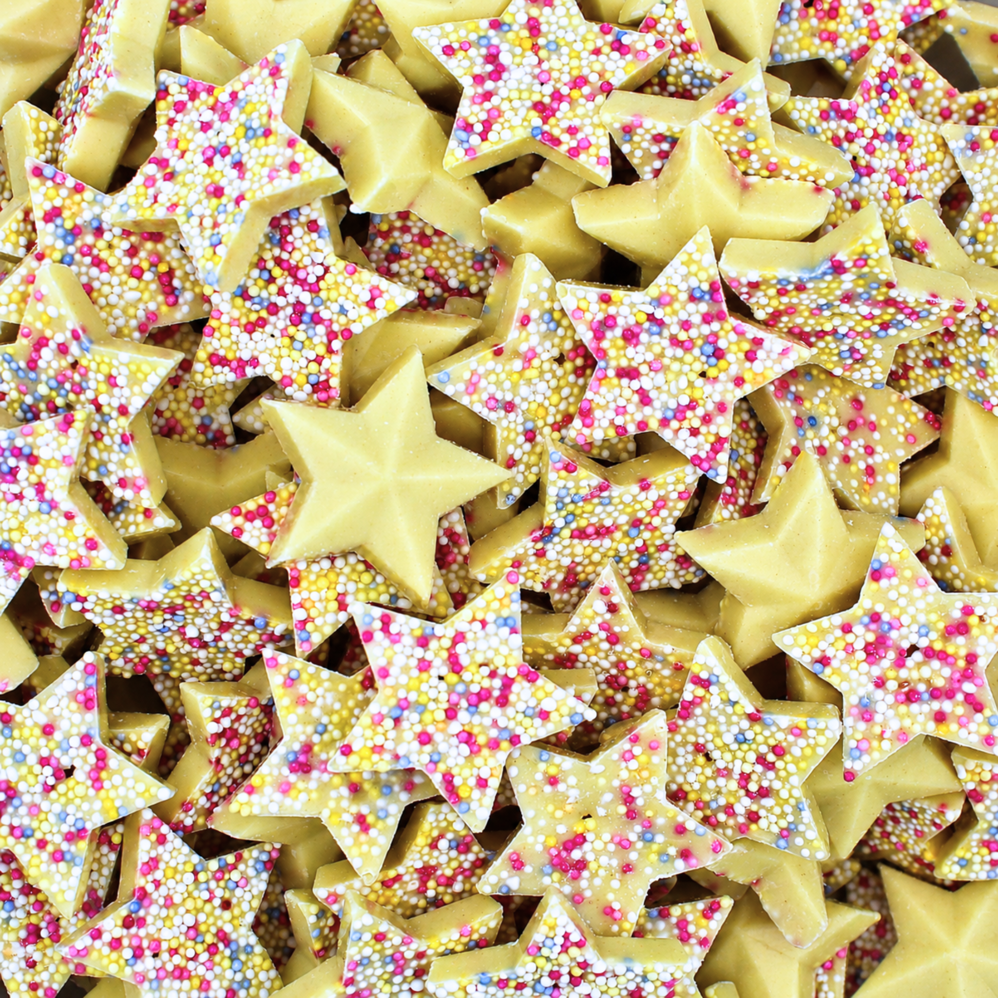 White Chocolate Snowie Stars