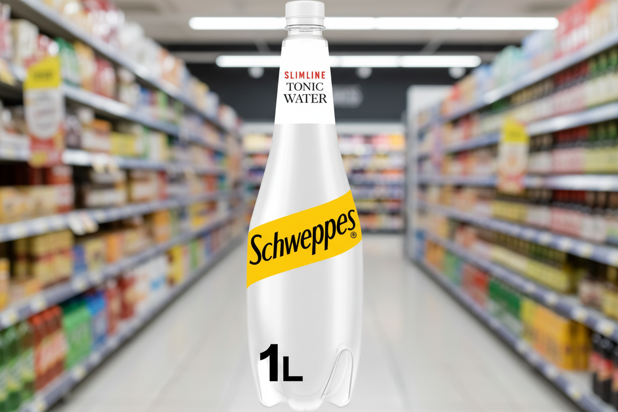 12 x Schweppes Slimline Tonic Water 1L