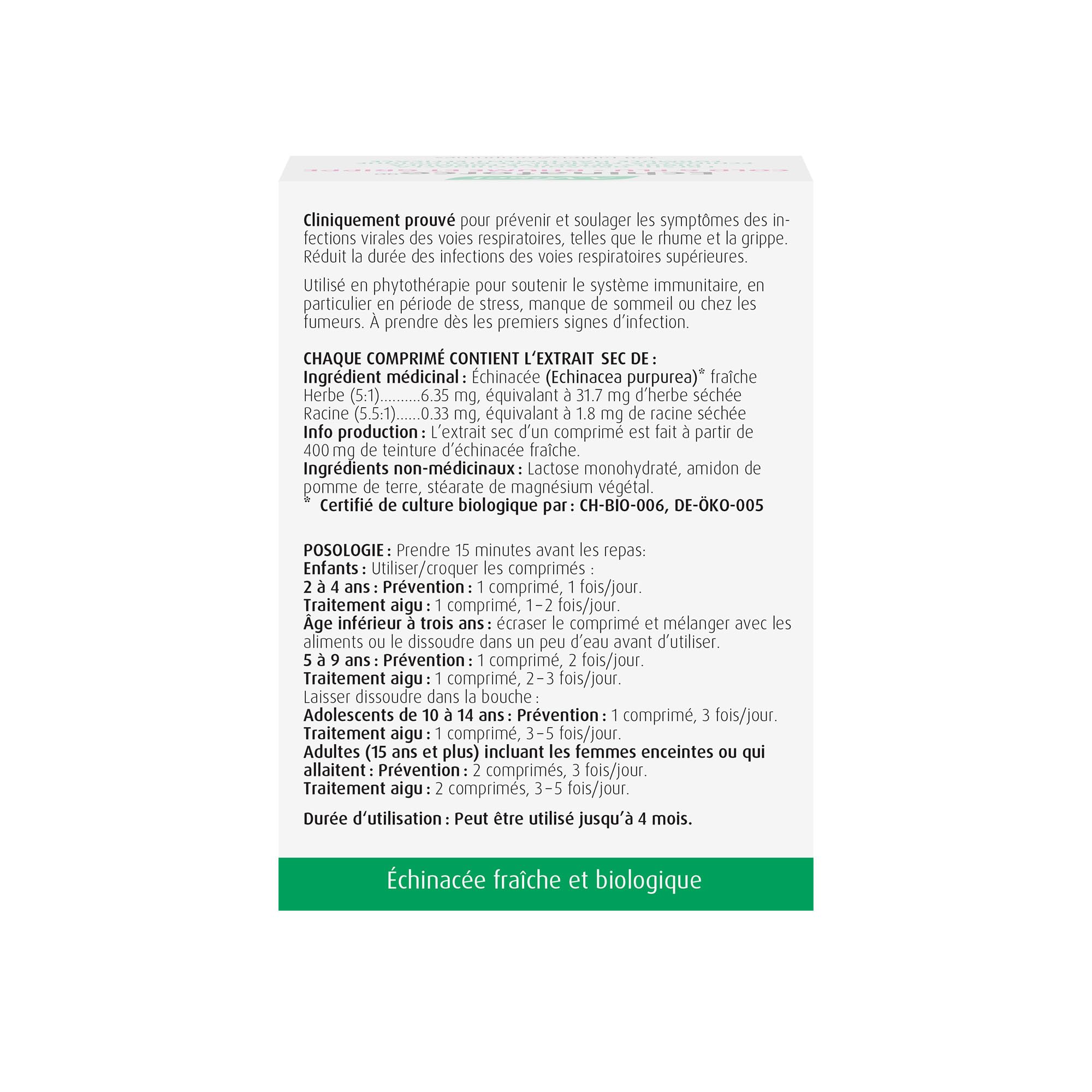 A Vogel Echinaforce 120 CT - Immune Support & Cold Relief