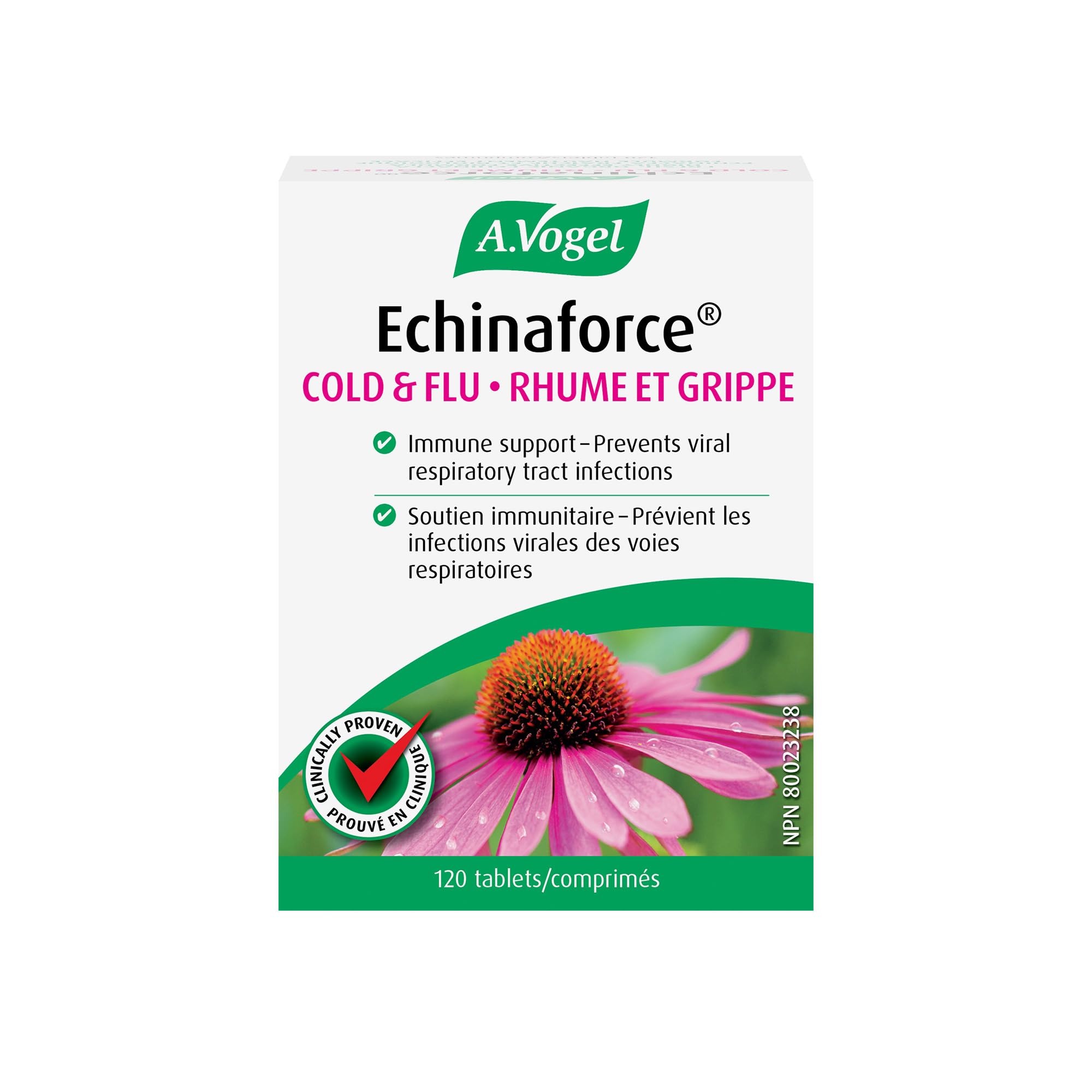 A Vogel Echinaforce 120 CT - Immune Support & Cold Relief
