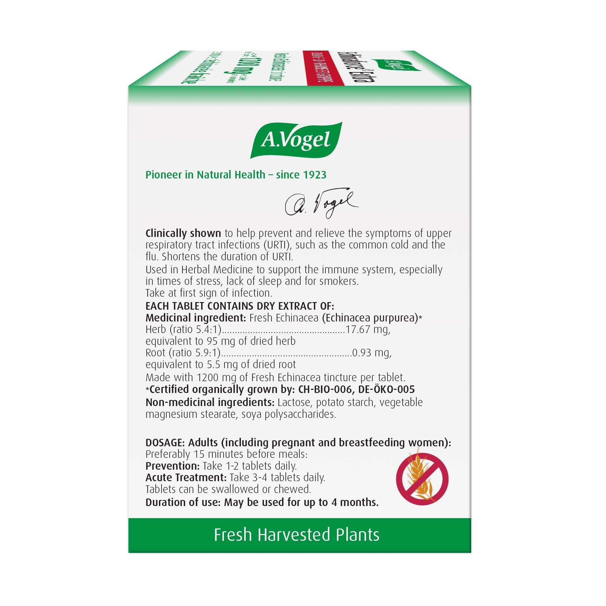 A.Vogel Echinaforce Extra Strength Echinacea Tablets 30 Ct – Immune Support