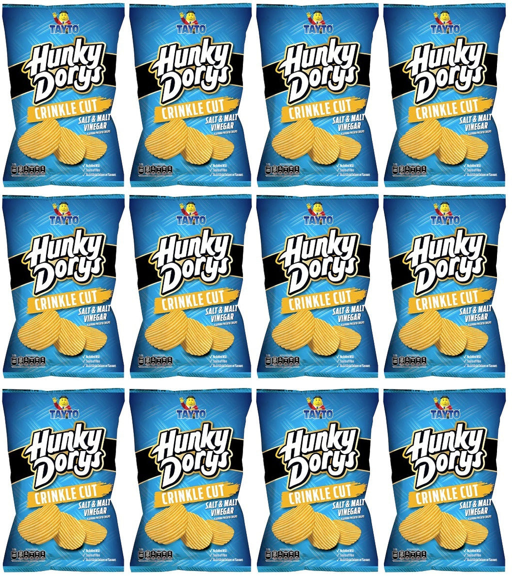 12 x Tayto Hunky Dory Salt & Vinegar 130G