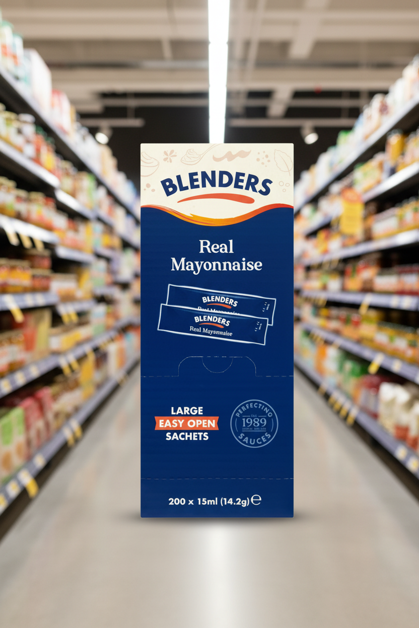 200 x Blenders Real Mayonnaise 200 X 15Ml (14.2G)