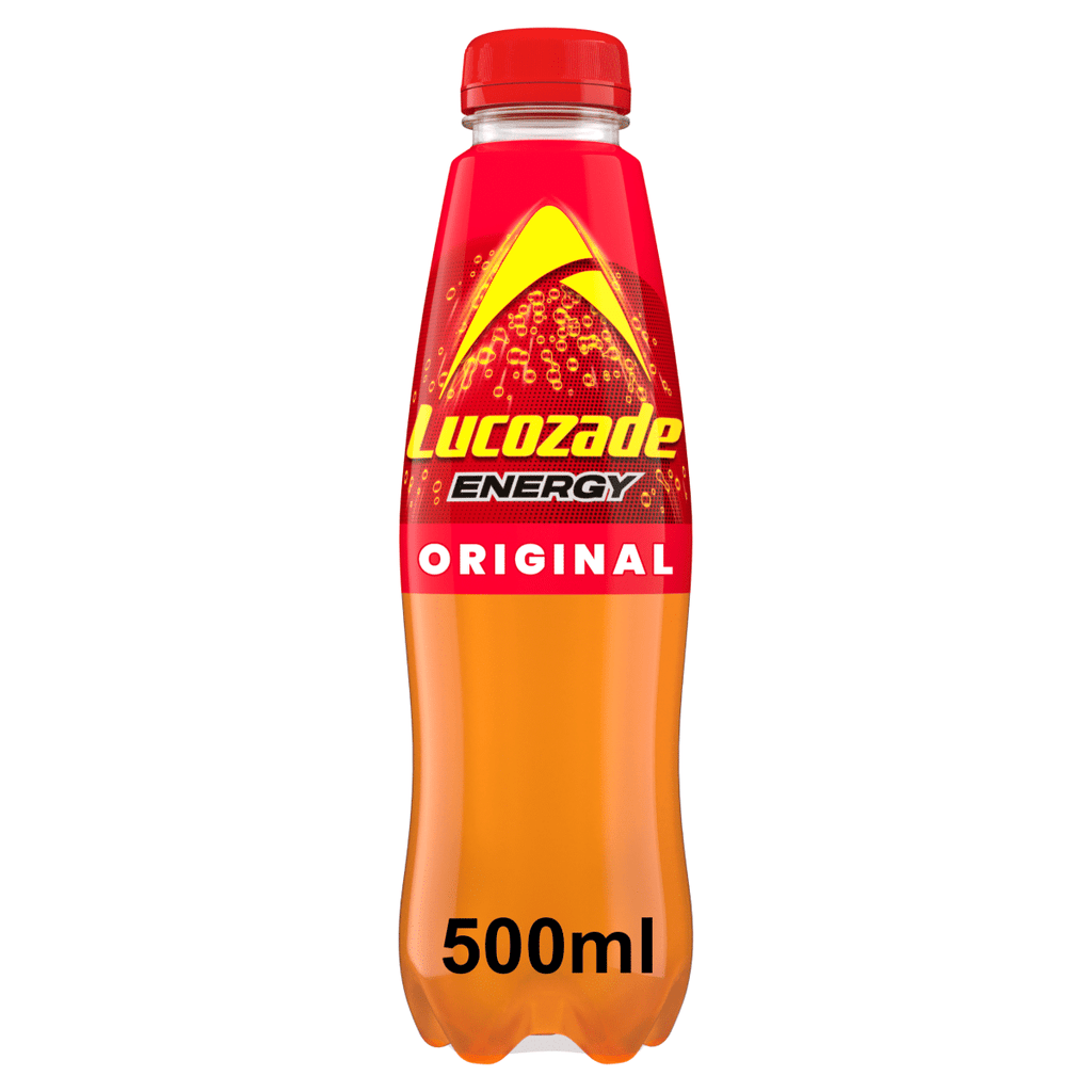 12 x Lucozade Energy Drink Original 500Ml