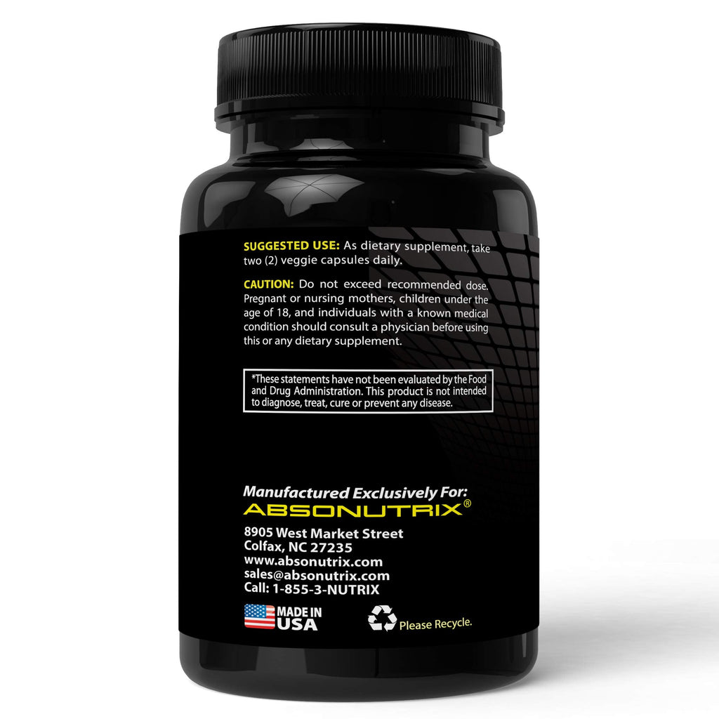 Absonutrix Fucoidan – Pure Brown Seaweed Extract (Laminaria Japonica) 120 Capsules