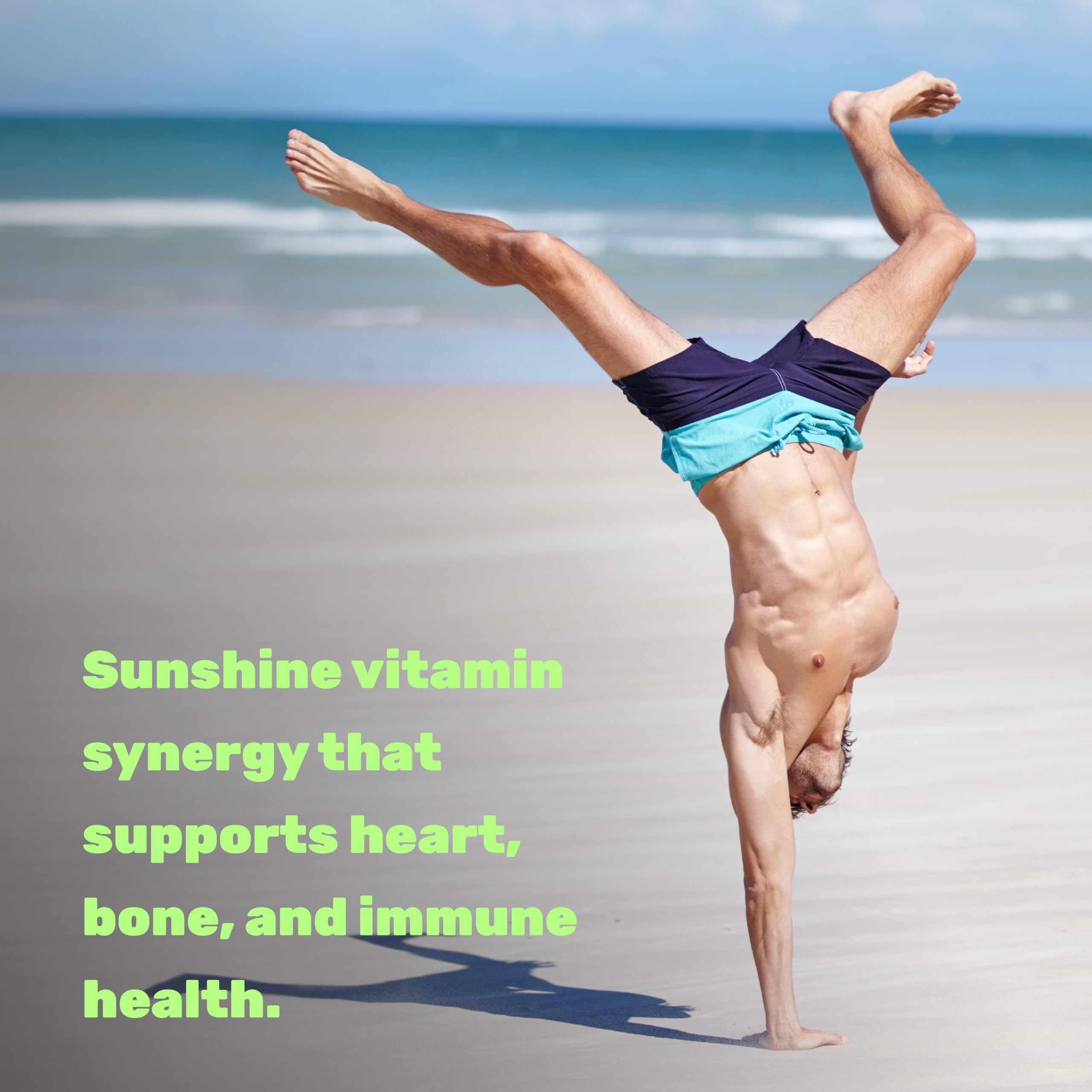DEAL SUPPLEMENT Vitamin D3 10,000 IU + K2 MK7 200mcg Softgels – 2-in-1 Coconut Oil Carrier, 250 Count