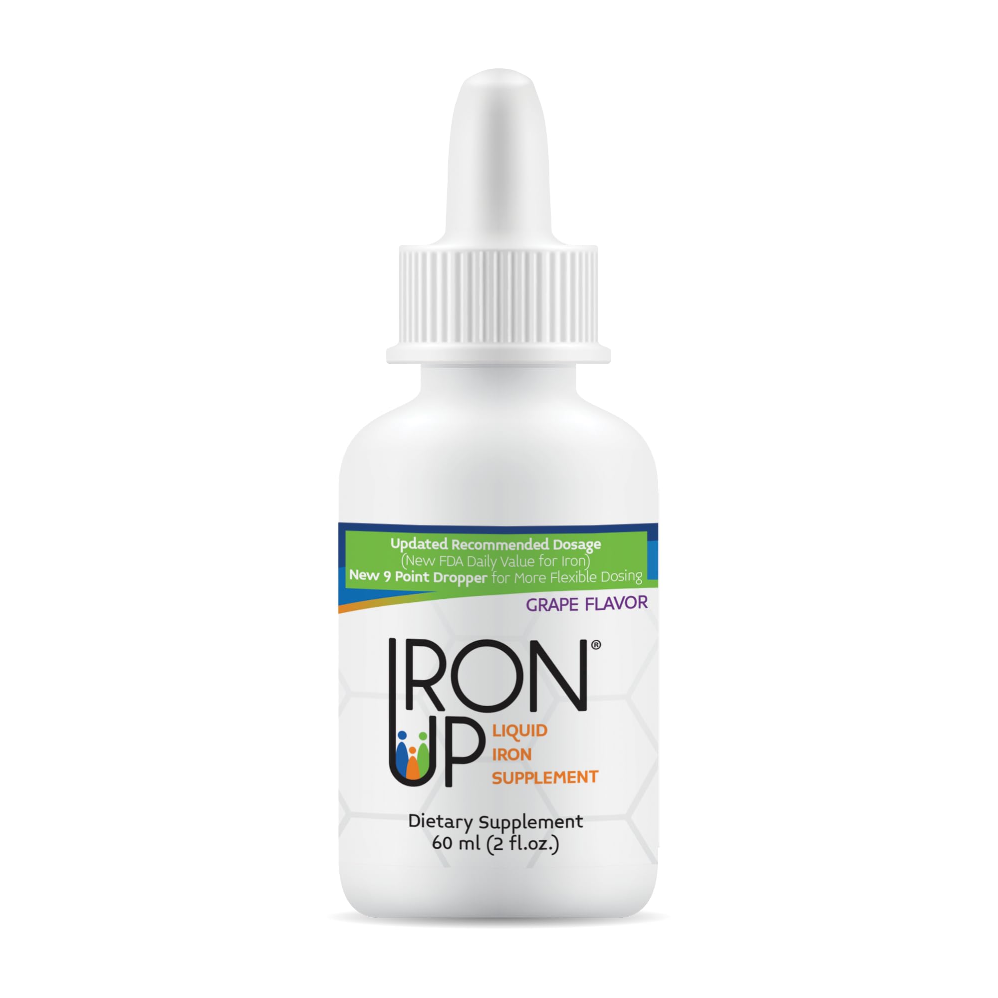 A.C. Grace Iron Up – Liquid Iron Supplement with Grape Flavor, 2 fl oz (60 ml)