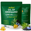 ACBUF Oil of Oregano with Black Seed Oil – 180 Softgels, Organic, 165mg Carvacrol