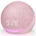 Acedeck Sound Machine Alarm Clock Pink | 25 Sleep Sounds, Gentle Wake, Bluetooth Speaker