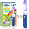 Acelike UV Self-Clean Kids Electric Toothbrush – 4 Modes, 2-Min Timer, 60-Day Charge (Blue)