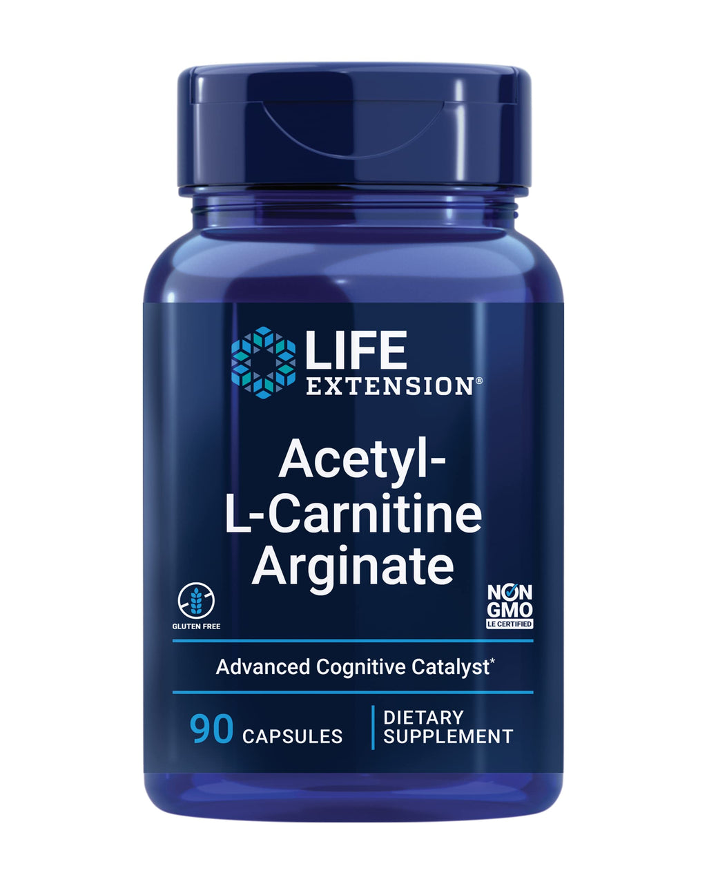 Life Extension Acetyl-L-Carnitine Arginate – Brain & Nerve Health, 90 Capsules