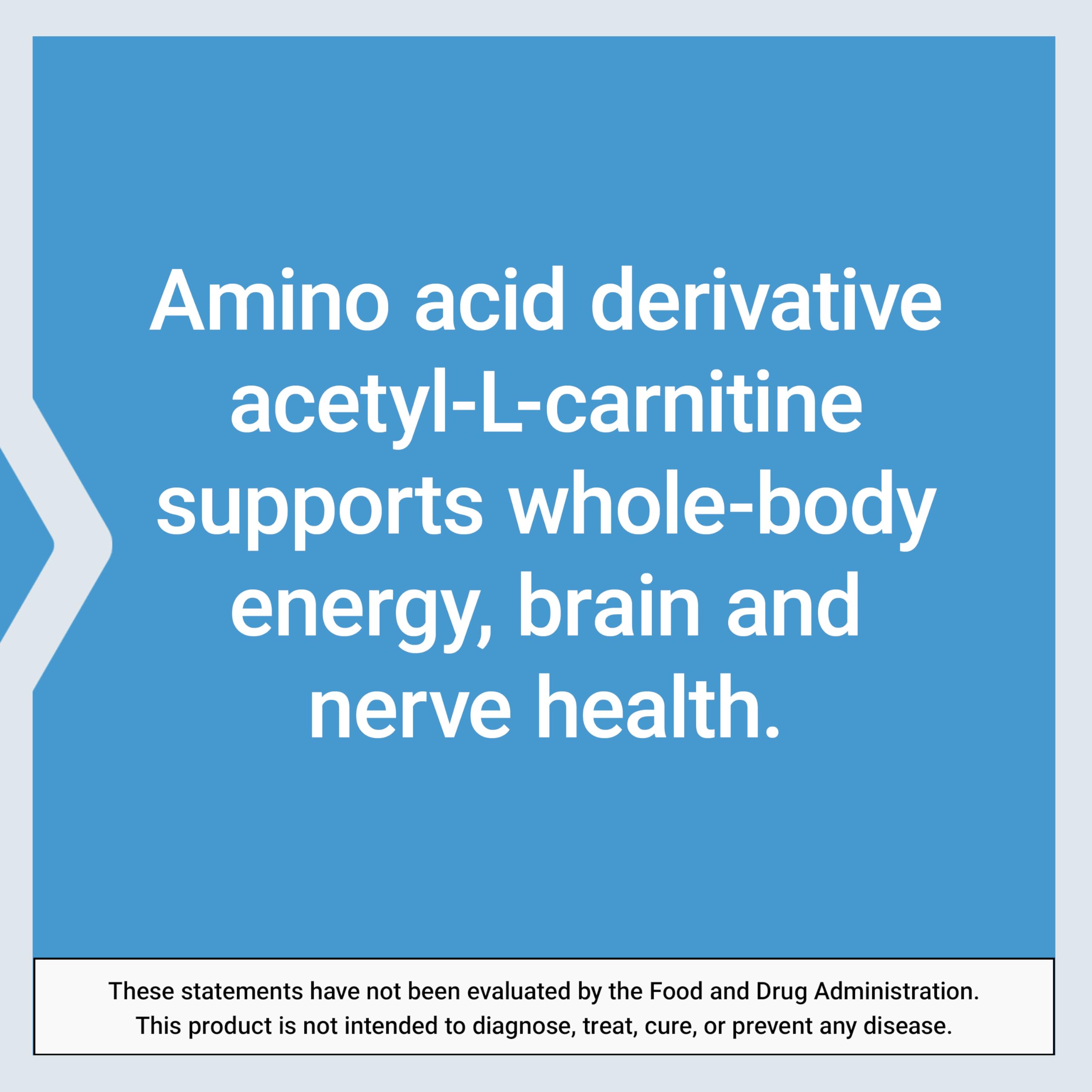 Life Extension Acetyl-L-Carnitine Arginate – Brain & Nerve Health, 90 Capsules