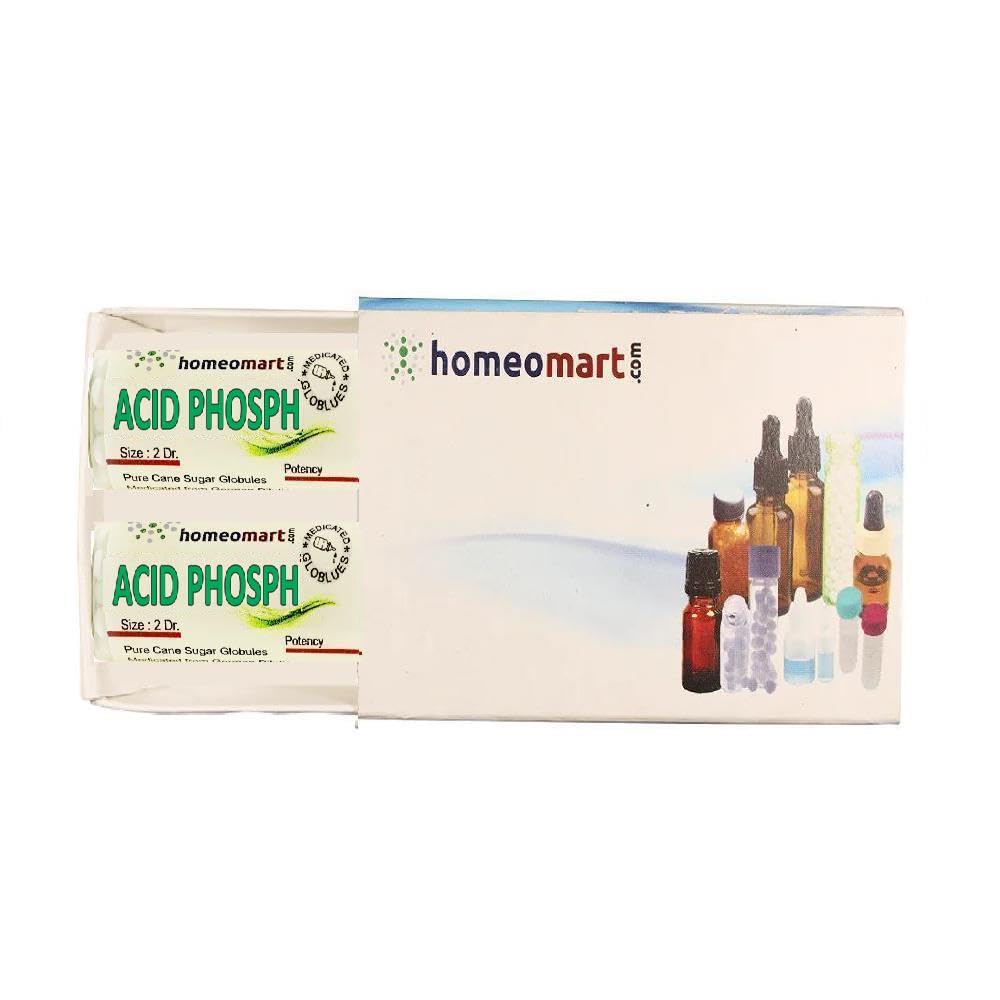 Acidum Phosphoricum Homeopathy Pellets 200C Potency – Pack of 2 | HomeoMart
