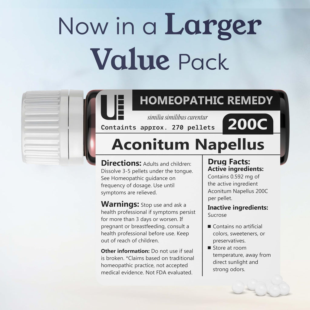 Aconitum Napellus 200C Homeopathic Remedy – Urenus