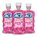 ACT Kids Fluoride Rinse – Bubble Gum, Bad Breath Treatment, Anti-Cavity, 16.9 oz (3-pack)