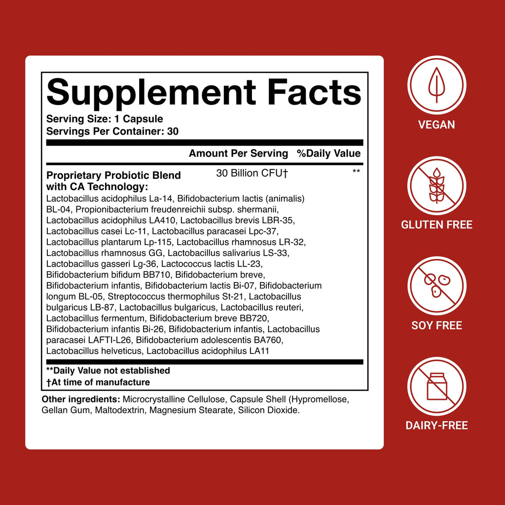 ActivatedYou Advanced Restorative Probiotic – 30 Strain Digestive & Immune Support